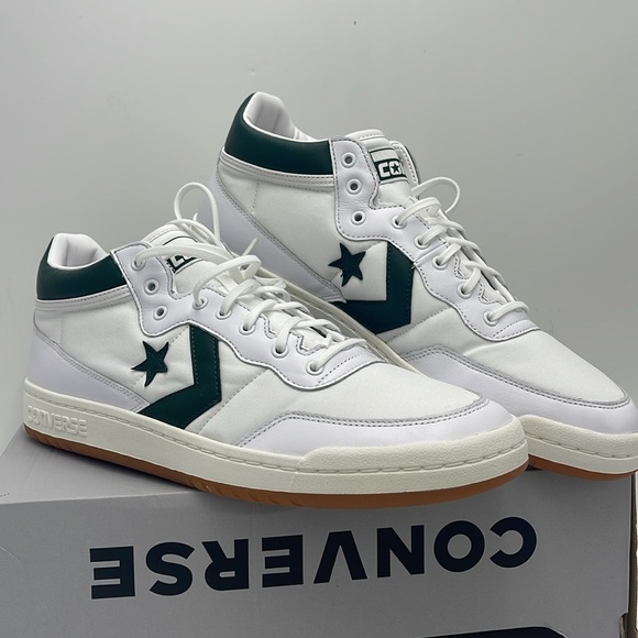 Converse Men’s Sneakers 166247C
FASTBREAK PRO MID WHITE/DEEP EMERALD/GUM - Picture 4 of 16